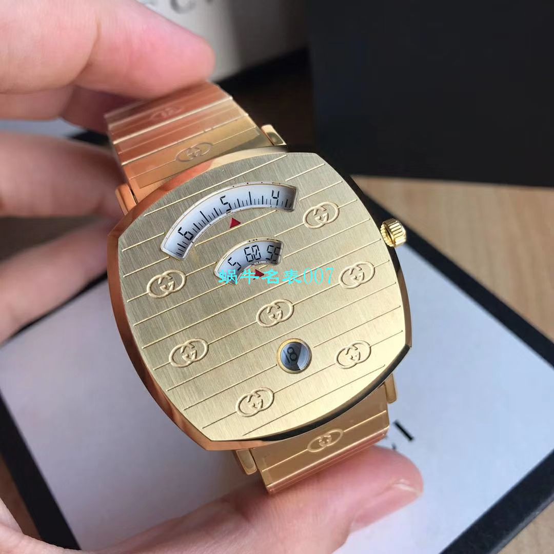  渠道原单  original Gucci,‌古驰‌新款 Grip‌系列腕表YA157403，YA157401手表 / GUCCIKK19