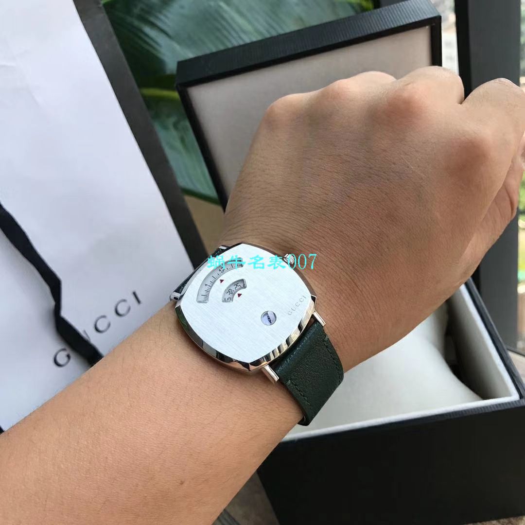   渠道原单  original Gucci,‌古驰‌新款 Grip‌系列腕表YA157403，YA157401手表 / GUCCIKK19