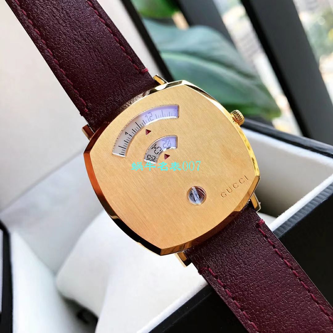   渠道原单  original Gucci,‌古驰‌新款 Grip‌系列腕表YA157403，YA157401手表 / GUCCIKK19