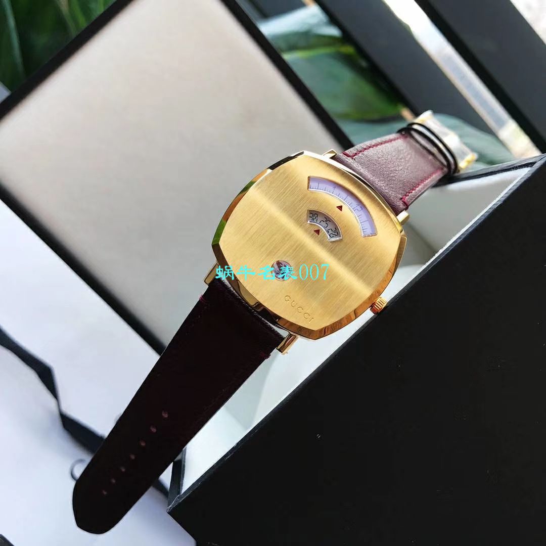   渠道原单  original Gucci,‌古驰‌新款 Grip‌系列腕表YA157403，YA157401手表 / GUCCIKK19
