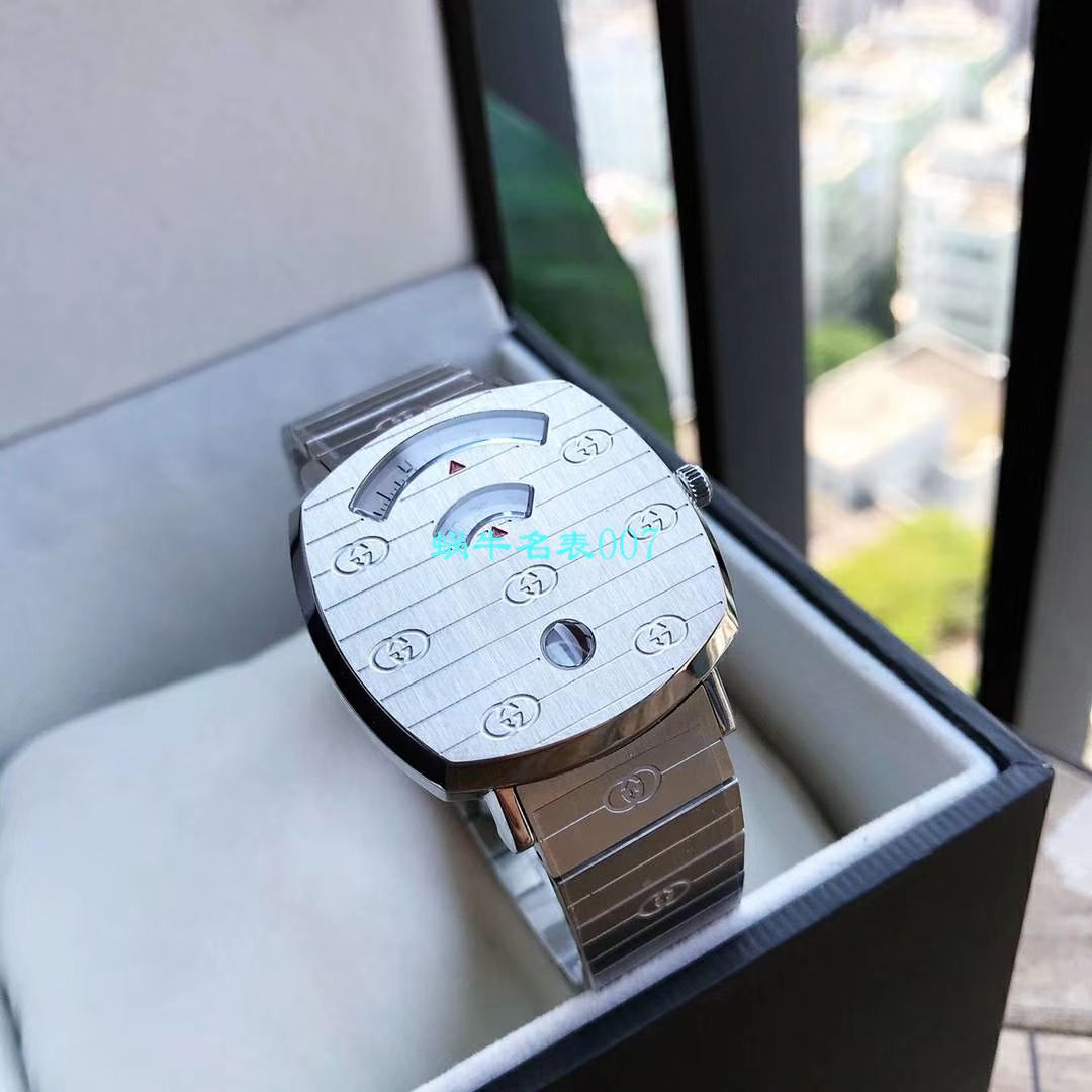   渠道原单  original Gucci,‌古驰‌新款 Grip‌系列腕表YA157403，YA157401手表 / GUCCIKK19
