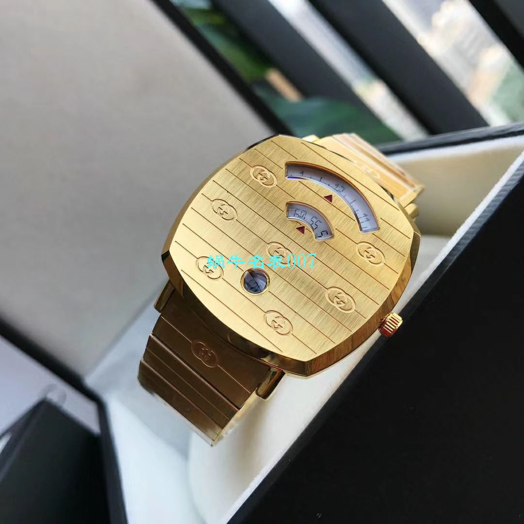   渠道原单  original Gucci,‌古驰‌新款 Grip‌系列腕表YA157403，YA157401手表 / GUCCIKK19
