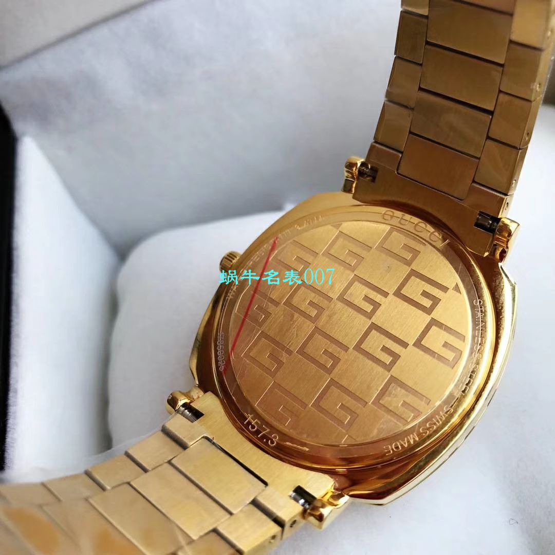   渠道原单  original Gucci,‌古驰‌新款 Grip‌系列腕表YA157403，YA157401手表 / GUCCIKK19