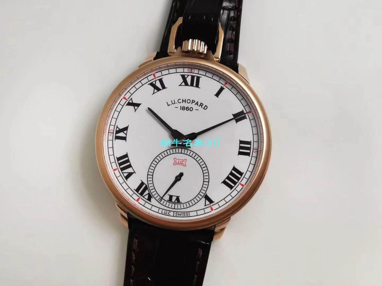  LUC厂Chopard  萧邦L.U.C系列L.U.C THE TRIBUTE系161923-1001腕表‎与‎怀表一‎体腕表 / XB052