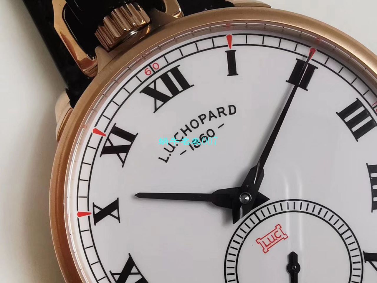   LUC厂Chopard  萧邦L.U.C系列L.U.C THE TRIBUTE系161923-1001腕表‎与‎怀表一‎体腕表 / XB052