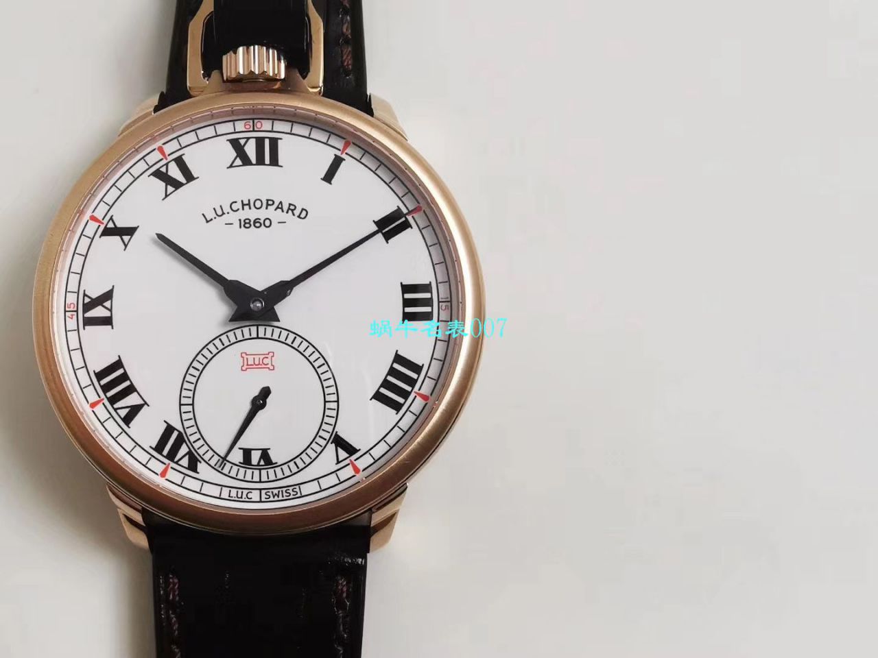   LUC厂Chopard  萧邦L.U.C系列L.U.C THE TRIBUTE系161923-1001腕表‎与‎怀表一‎体腕表 / XB052