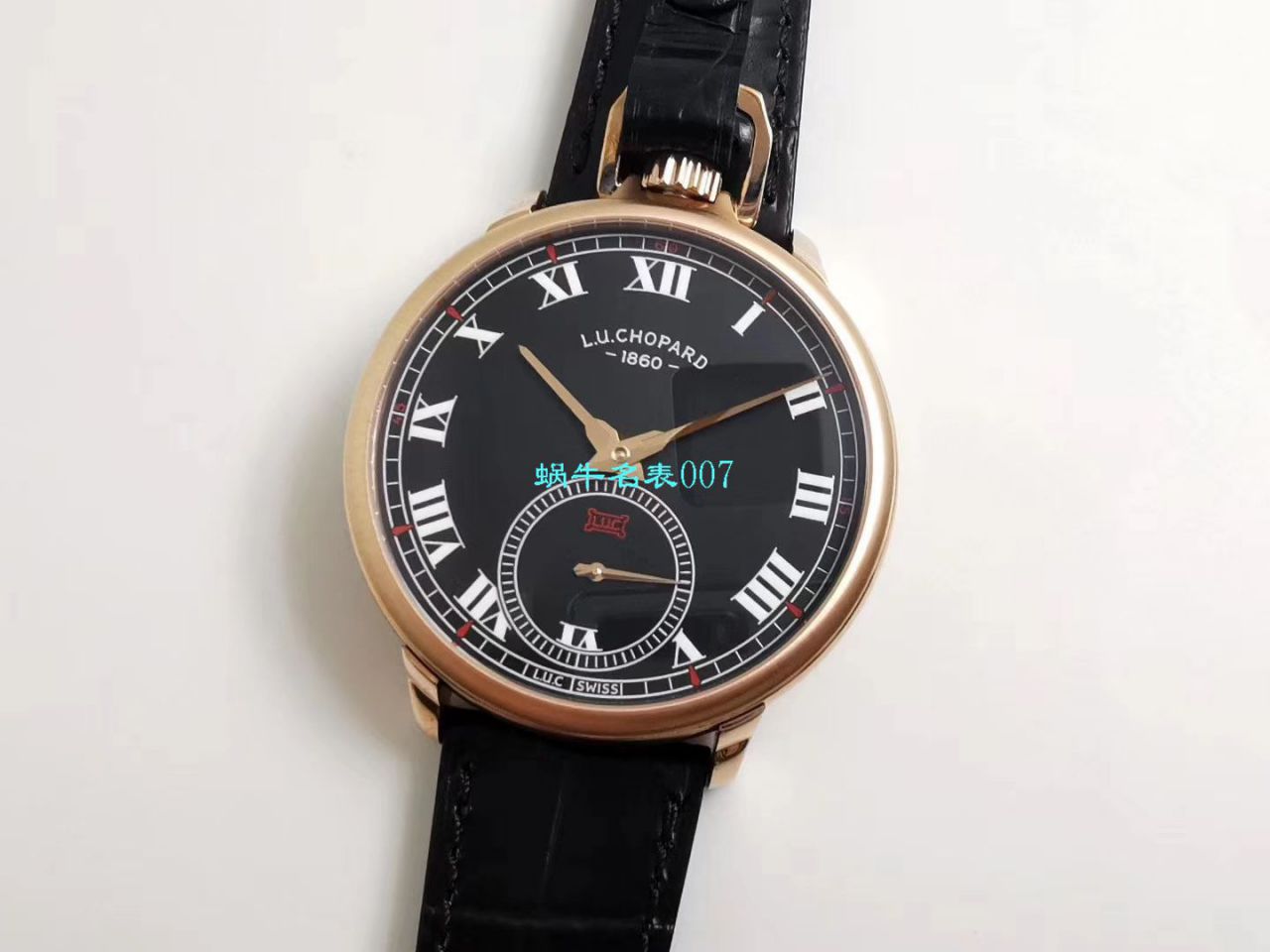   LUC厂Chopard  萧邦L.U.C系列L.U.C THE TRIBUTE系161923-1001腕表‎与‎怀表一‎体腕表 / XB052