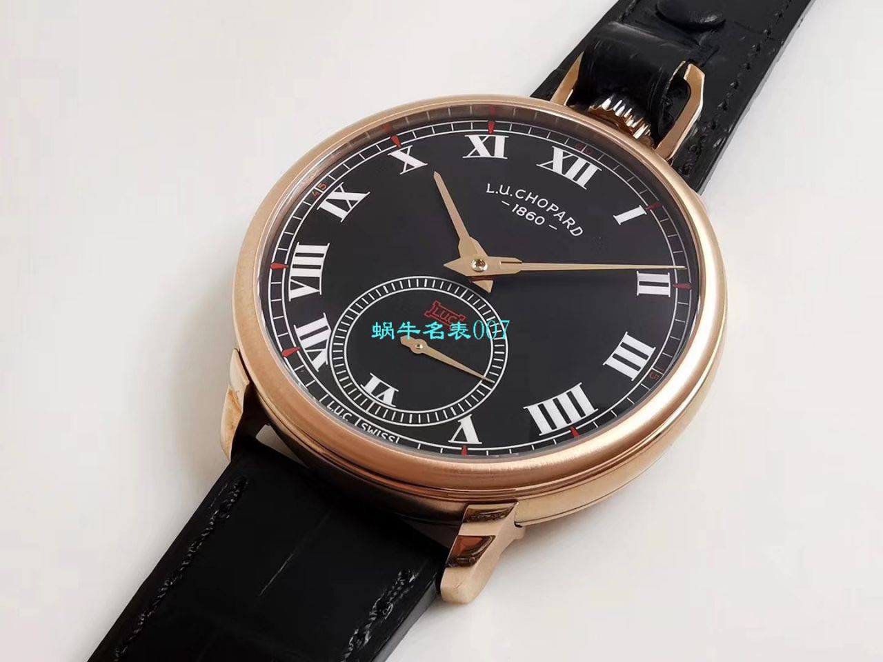   LUC厂Chopard  萧邦L.U.C系列L.U.C THE TRIBUTE系161923-1001腕表‎与‎怀表一‎体腕表 / XB052