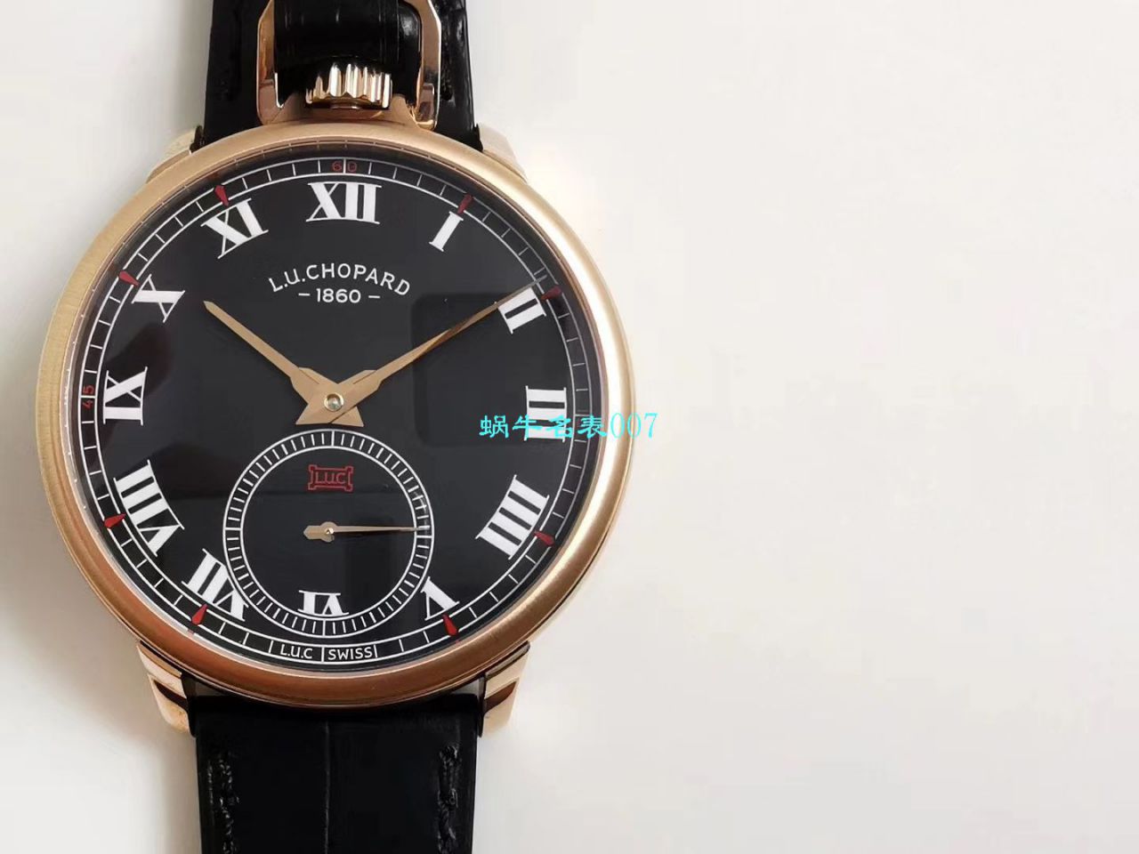   LUC厂Chopard  萧邦L.U.C系列L.U.C THE TRIBUTE系161923-1001腕表‎与‎怀表一‎体腕表 / XB052
