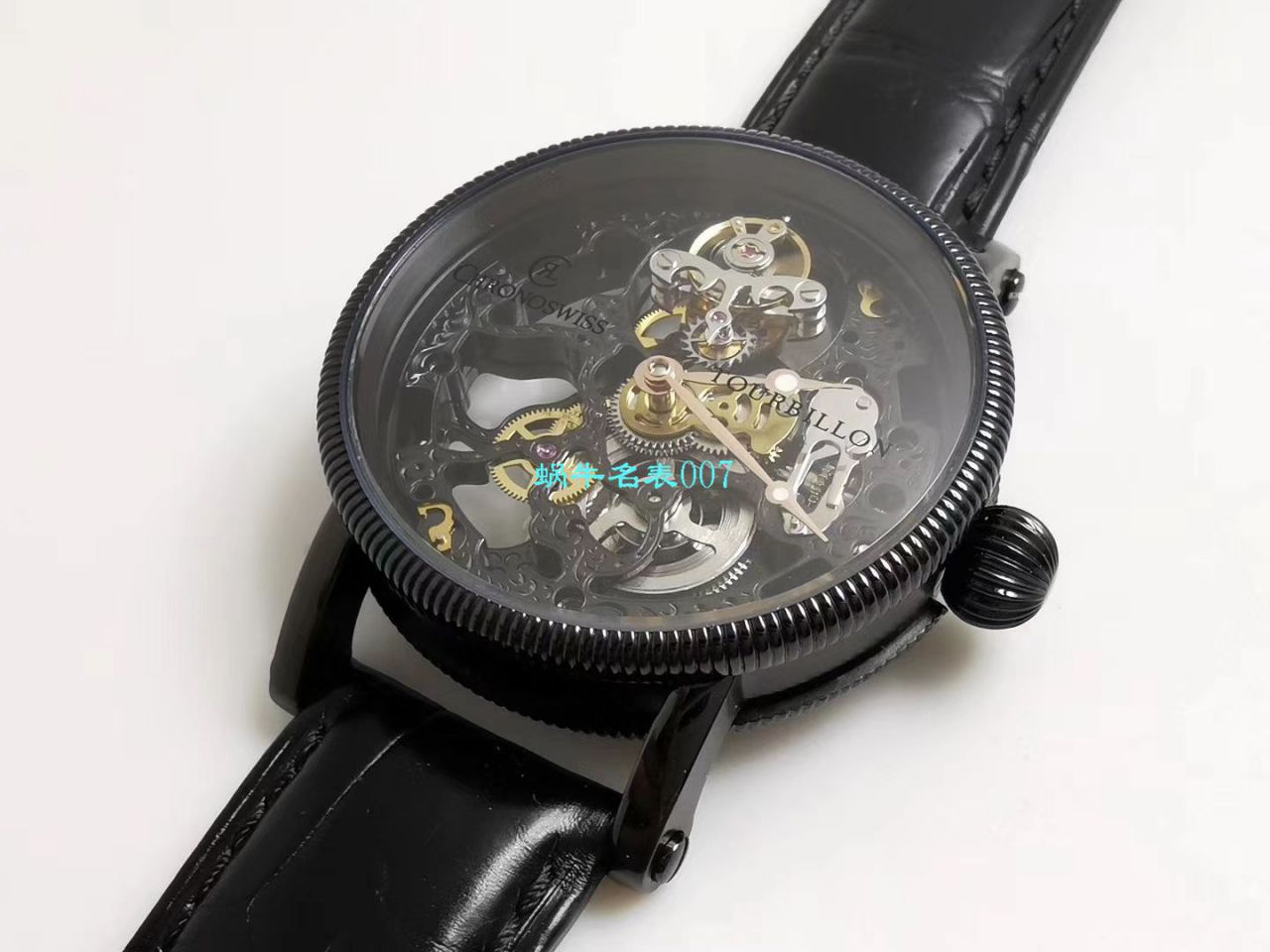 JB‌厂瑞宝Chronoswiss镂空陀飞轮 腕表 / CHR01