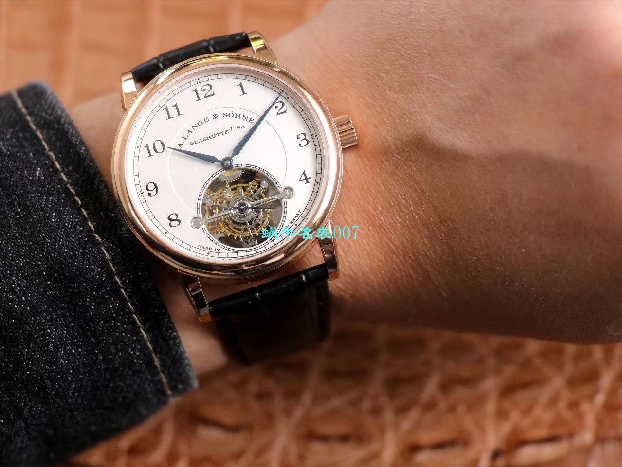   LH厂官网高V2版本陀飞轮  朗格1815 TOURBILLON系列 730.032腕表 / LS018