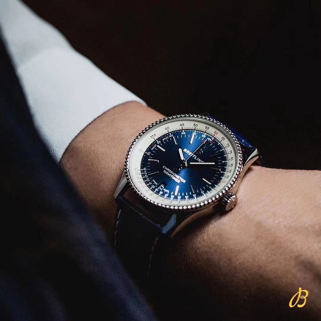 视频评测KOR厂出品表，百年灵航空计时38mm 中性size U17325211G1A1男女均可佩戴 / BL128