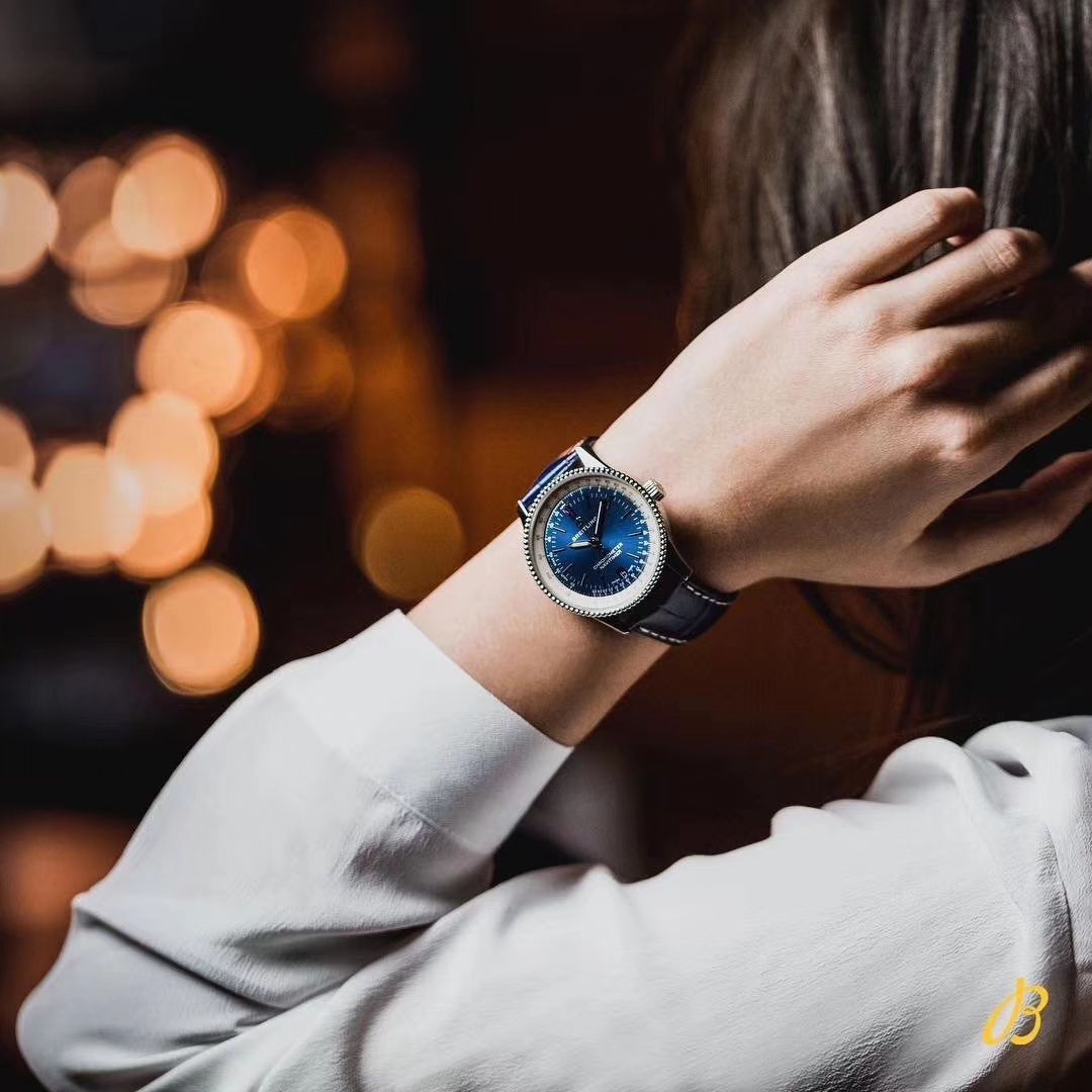 视频评测KOR厂出品表，百年灵航空计时38mm 中性size U17325211G1A1男女均可佩戴 / BL128
