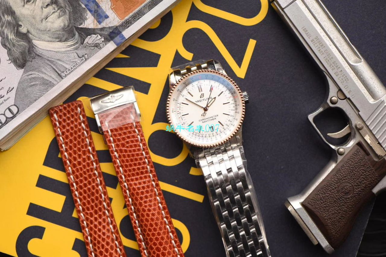 视频评测KOR厂Breitling  百年灵38MM航空计时1系列A17325241B1A1腕表 / BL129
