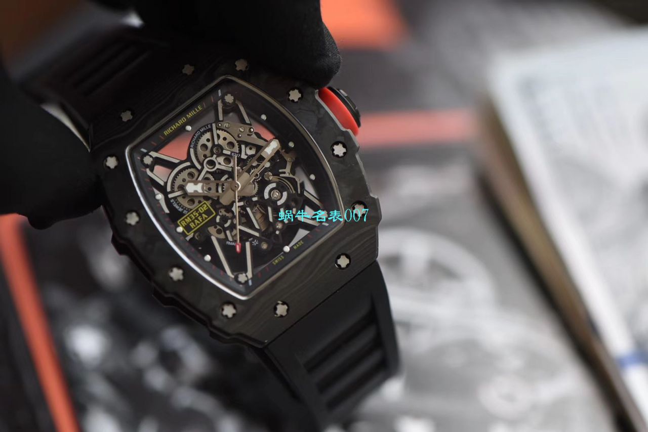 视频评测KV厂官网＂V3＂升级版  RICHARD MILLE理查德米勒RM 35-02腕表 / KVRM3502V3