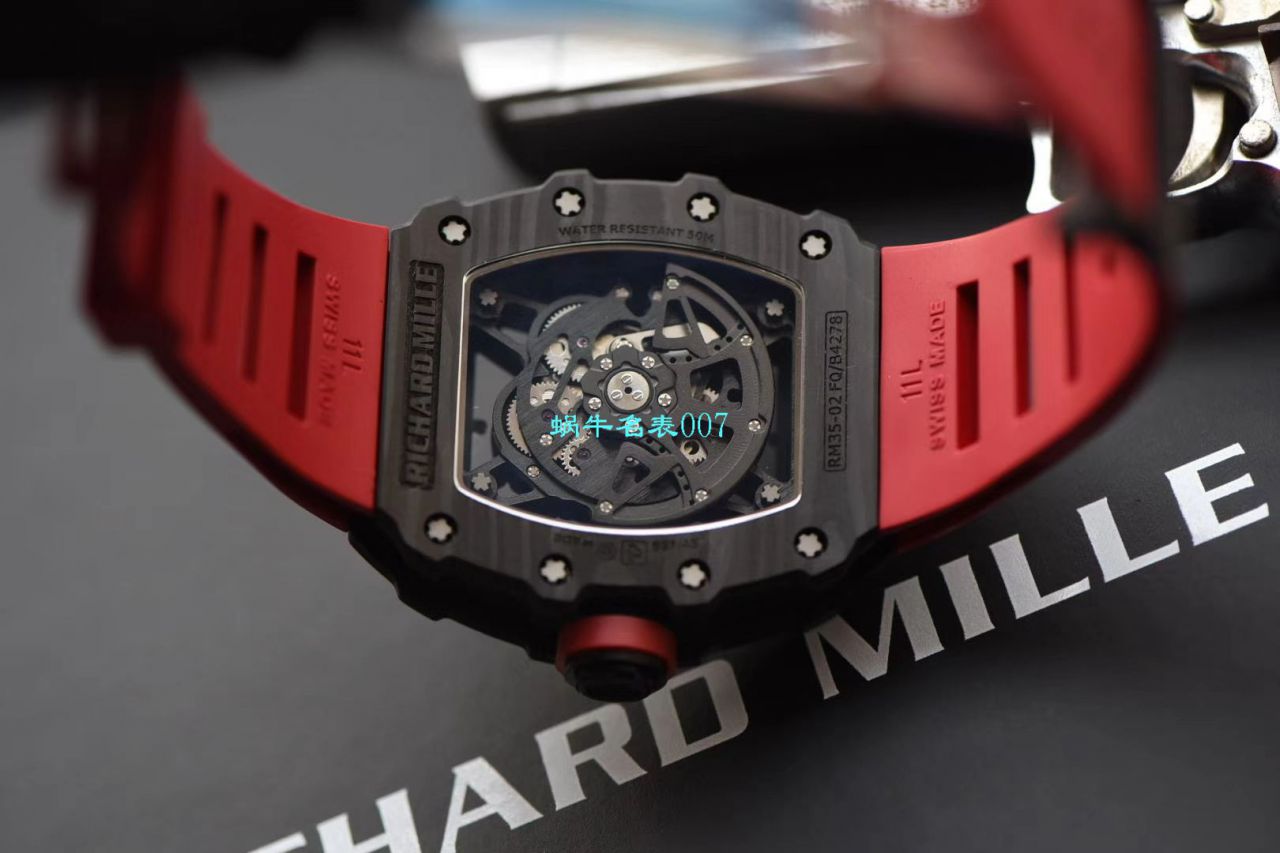 视频评测KV厂官网＂V3＂升级版  RICHARD MILLE理查德米勒RM 35-02腕表 / KVRM3502V3