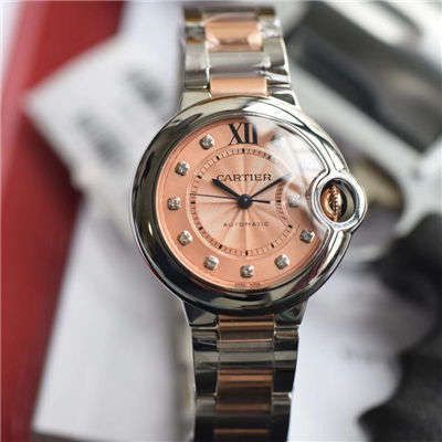 视频评测V6厂官网蓝气球多少钱  卡地亚蓝气球系列W3BB0002女表33MM