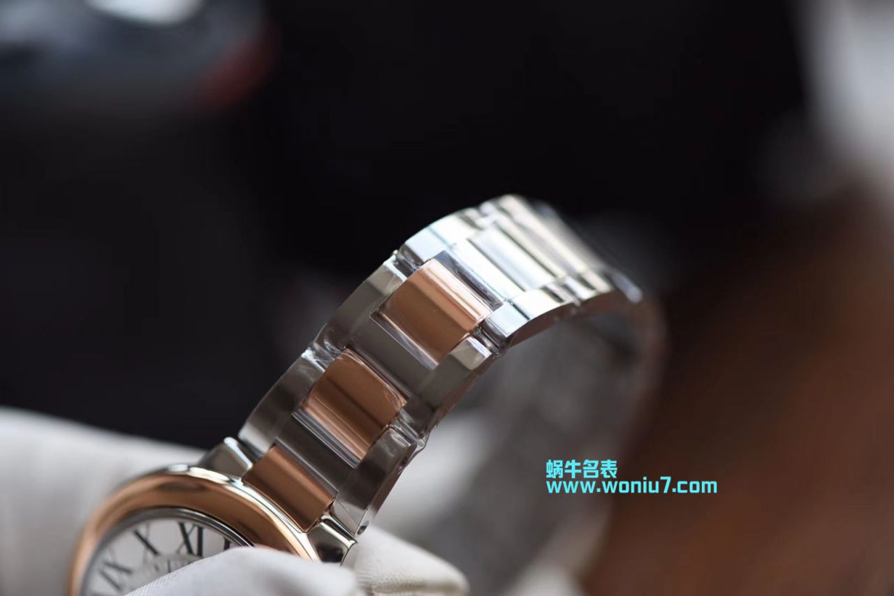 视频评测HBBV6厂官网  卡地亚蓝气球女装33毫米W2BB0023腕表 / K167