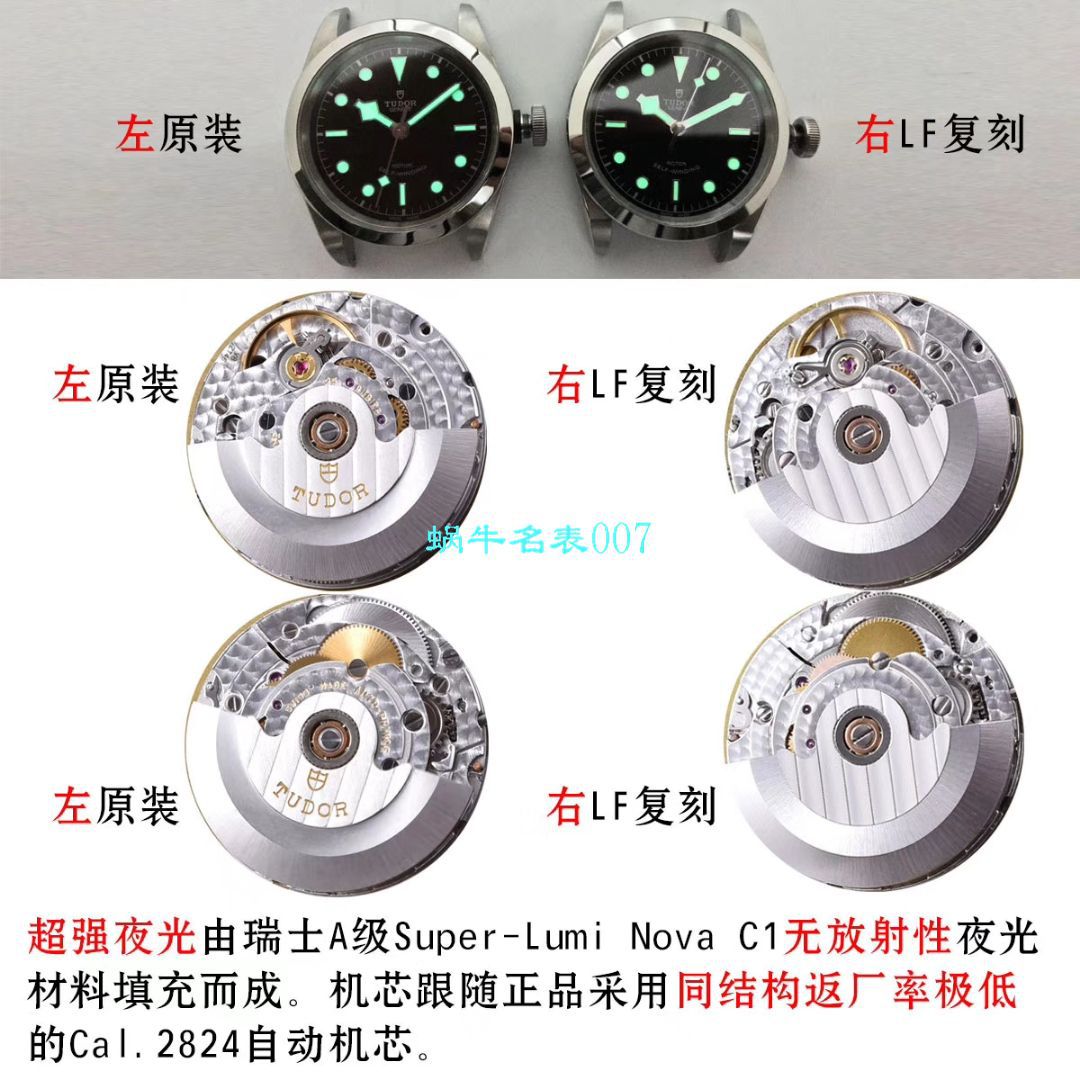   LF厂Tudor表  帝舵碧湾系列M79540-0005，M79540-0007腕表 / DT062