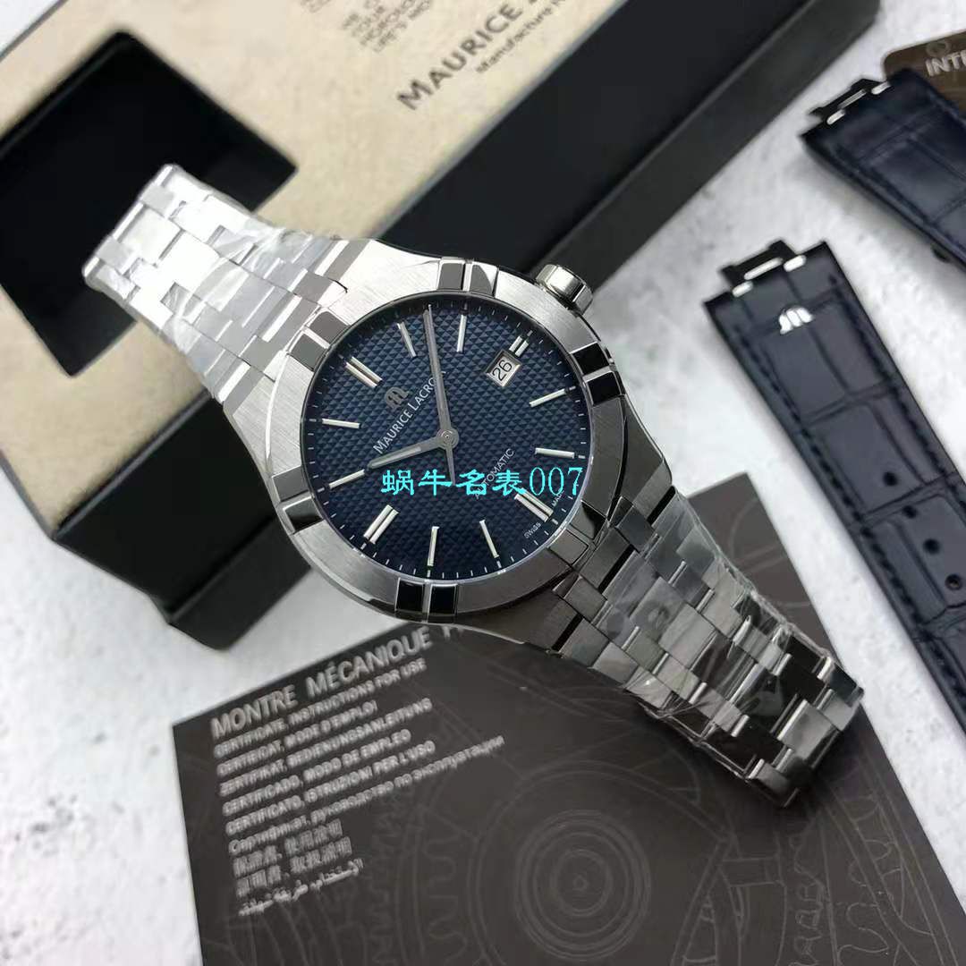   渠道原单Maurice Lacroix  艾美AIKON系列AI6008-SS002-430-1，AI6008-SS002-330-1腕表 / AI11