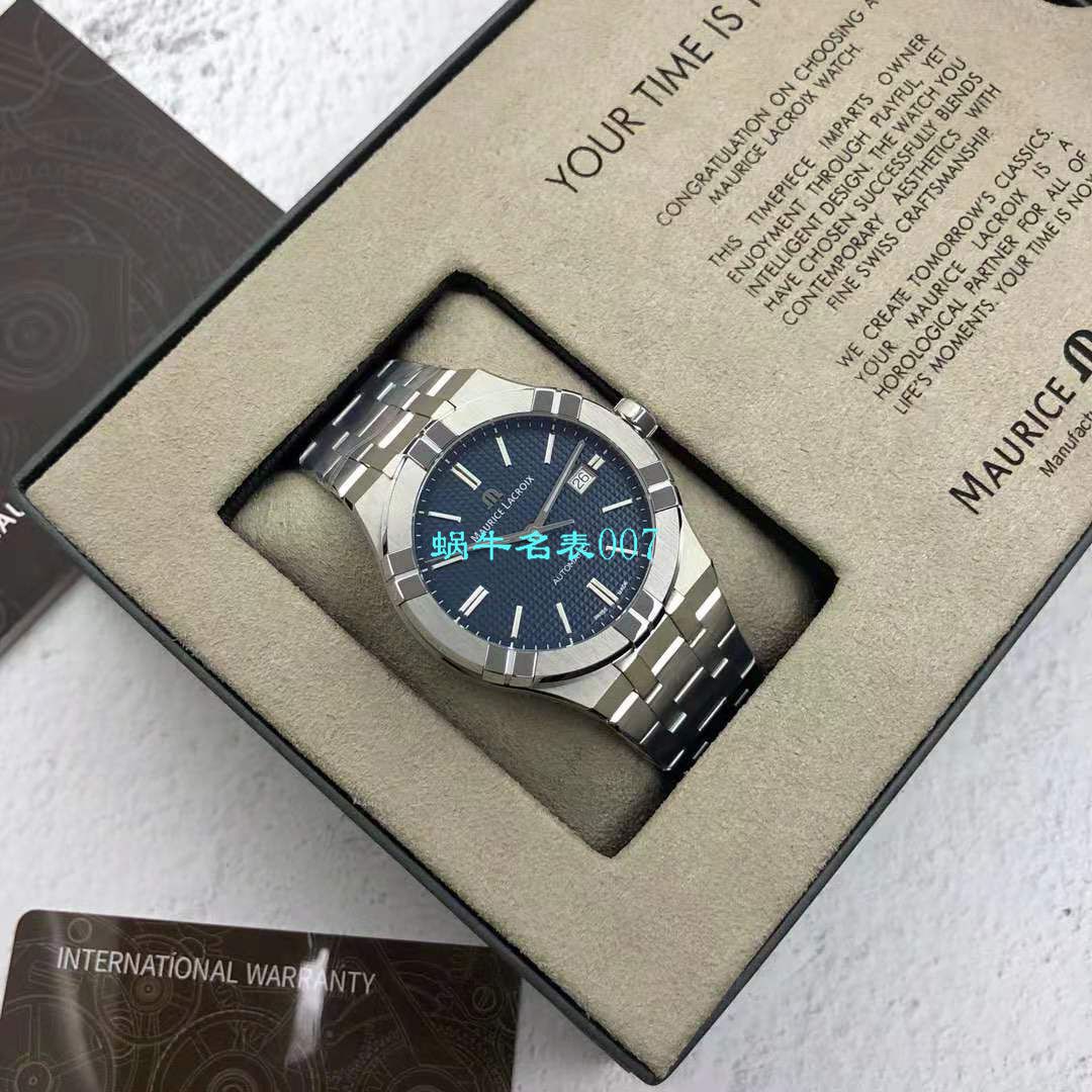   渠道原单Maurice Lacroix  艾美AIKON系列AI6008-SS002-430-1，AI6008-SS002-330-1腕表 / AI11