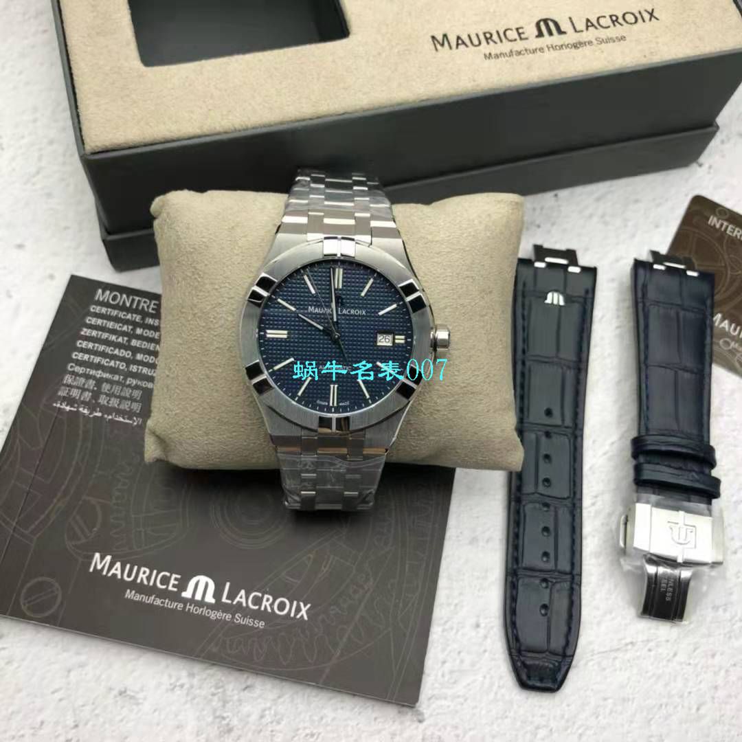   渠道原单Maurice Lacroix  艾美AIKON系列AI6008-SS002-430-1，AI6008-SS002-330-1腕表 / AI11