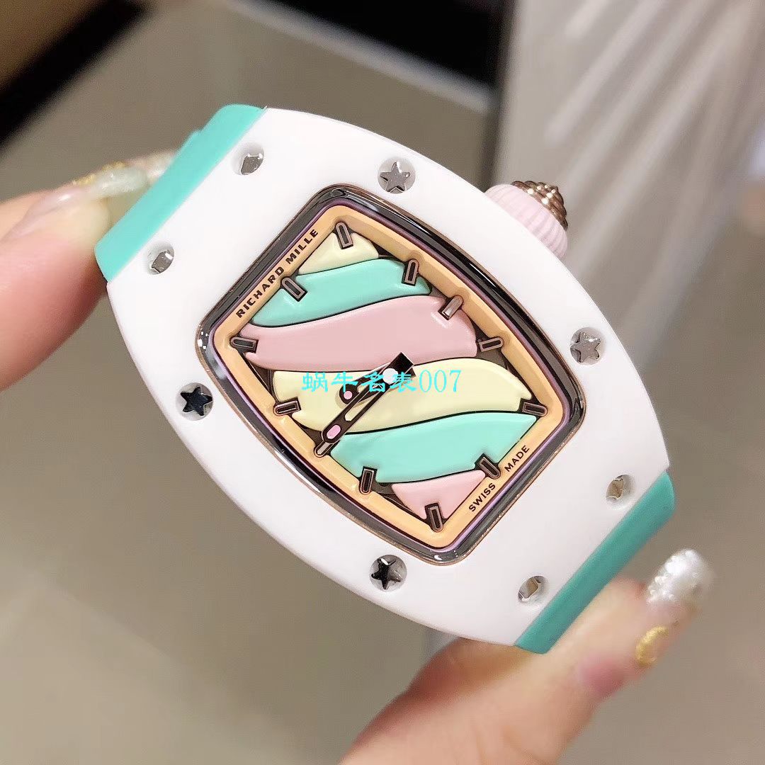 理查德米勒糖果棉花糖女表！RM 07 bon bon系列最稀有的作品！ / RM-07