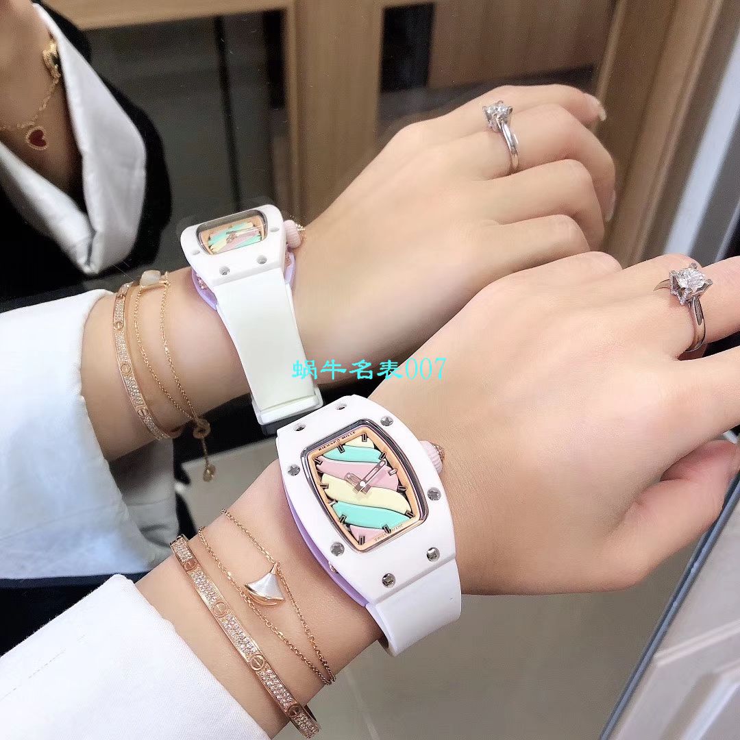 理查德米勒糖果棉花糖女表！RM 07 bon bon系列最稀有的作品！ / RM-07