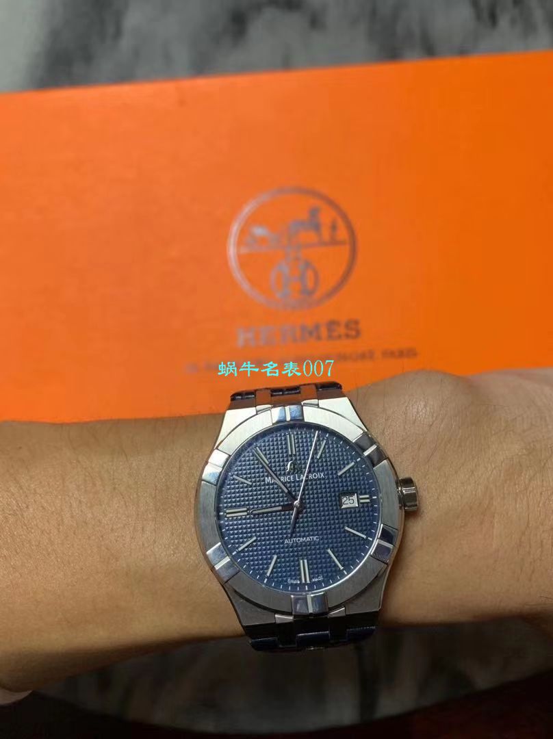   渠道原单Maurice Lacroix  艾美AIKON系列AI6008-SS002-430-1，AI6008-SS002-330-1腕表 / AI11