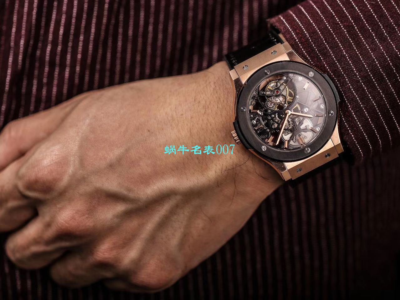 JB厂宇舶经典融合陀飞轮表505 OX 0180 LR 0904，505.OX.0180.LR.1904，505.OX.0180.LR，505.TX.0170.LR腕表 / YUB077