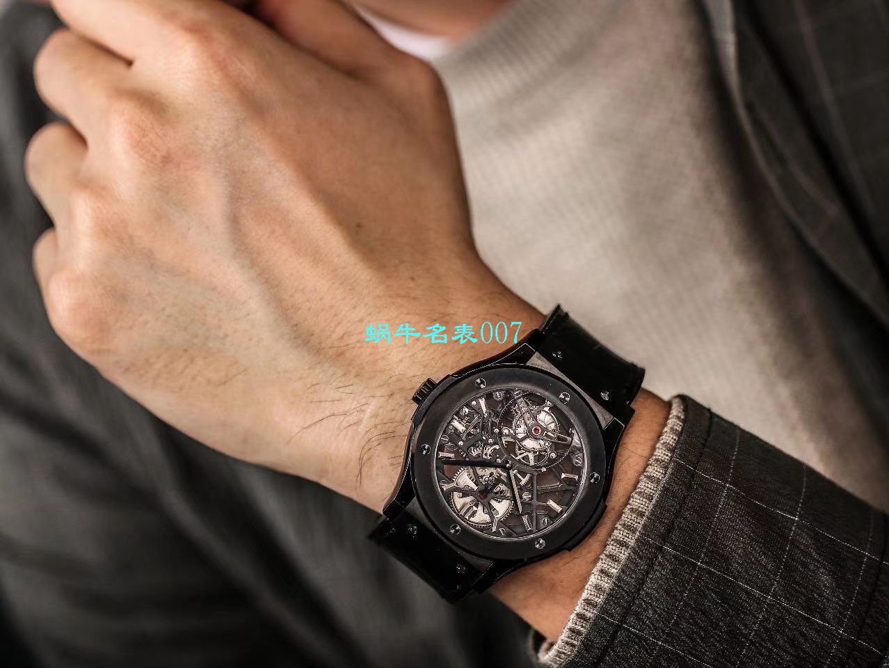 JB厂宇舶经典融合陀飞轮表505 OX 0180 LR 0904，505.OX.0180.LR.1904，505.OX.0180.LR，505.TX.0170.LR腕表 / YUB077