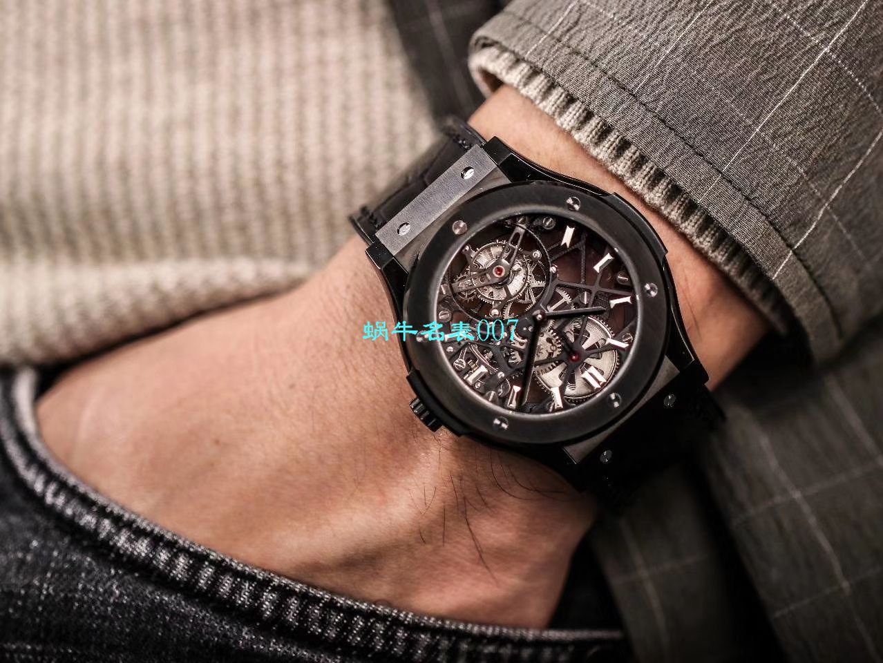 JB厂宇舶经典融合陀飞轮表505 OX 0180 LR 0904，505.OX.0180.LR.1904，505.OX.0180.LR，505.TX.0170.LR腕表 / YUB077