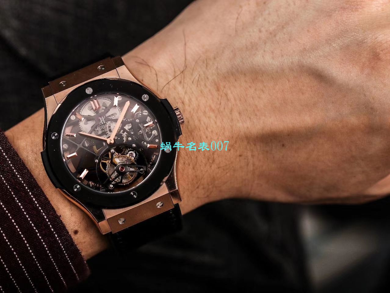 JB厂宇舶经典融合陀飞轮表505 OX 0180 LR 0904，505.OX.0180.LR.1904，505.OX.0180.LR，505.TX.0170.LR腕表 / YUB077