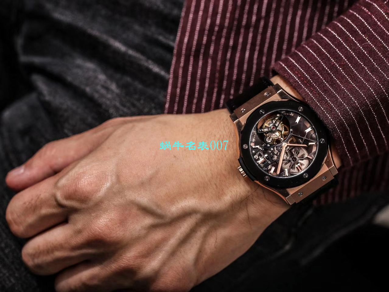 JB厂宇舶经典融合陀飞轮表505 OX 0180 LR 0904，505.OX.0180.LR.1904，505.OX.0180.LR，505.TX.0170.LR腕表 / YUB077