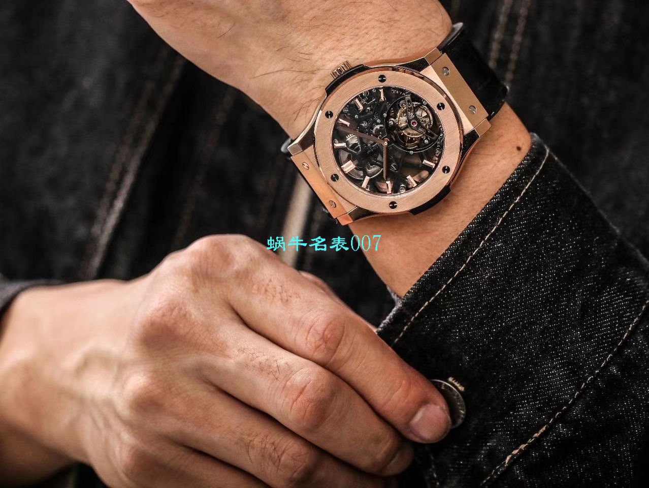 JB厂宇舶经典融合陀飞轮表505 OX 0180 LR 0904，505.OX.0180.LR.1904，505.OX.0180.LR，505.TX.0170.LR腕表 / YUB077