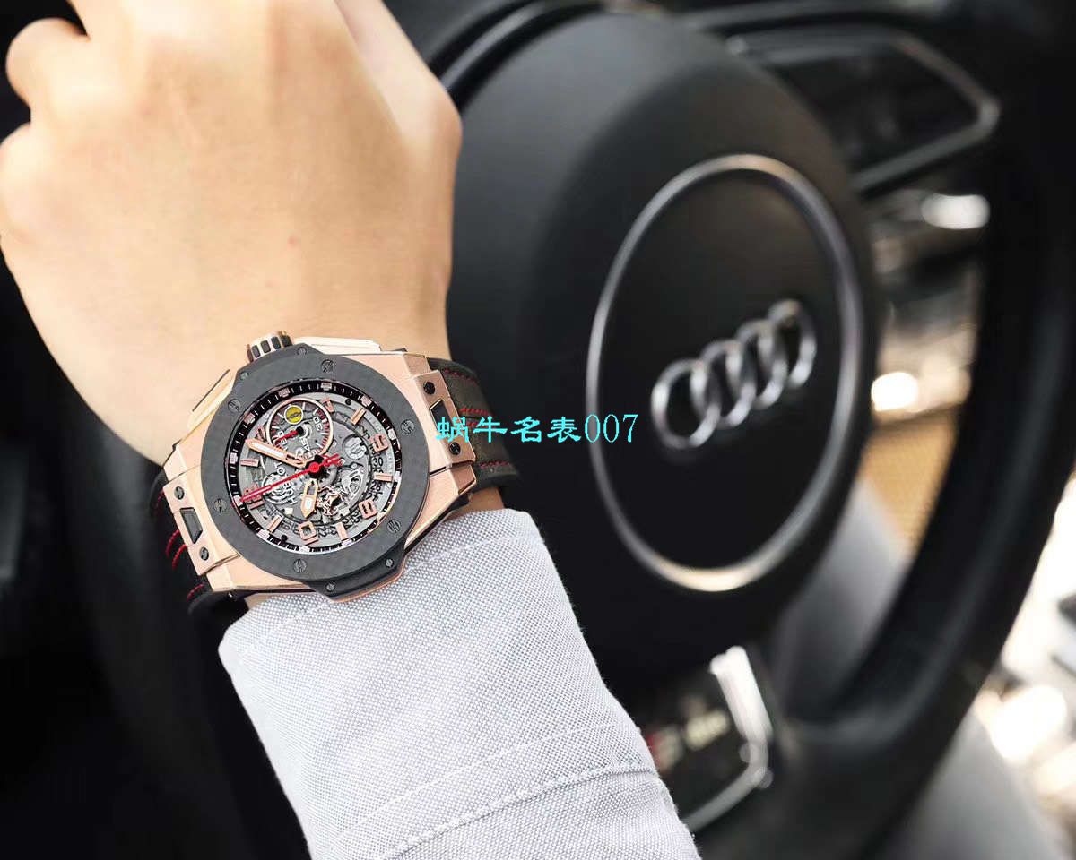 V6厂王金降临宇舶法拉利Hublot  Ferrari Titanium F7系列401.OQ.0123.VR腕表 / YUB078V6