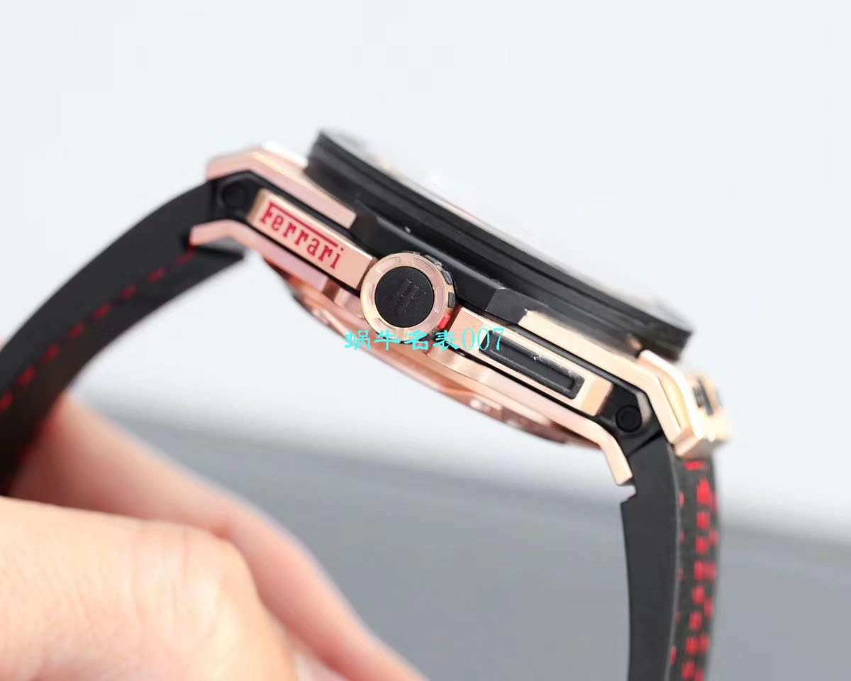 V6厂王金降临宇舶法拉利Hublot  Ferrari Titanium F7系列401.OQ.0123.VR腕表 / YUB078V6