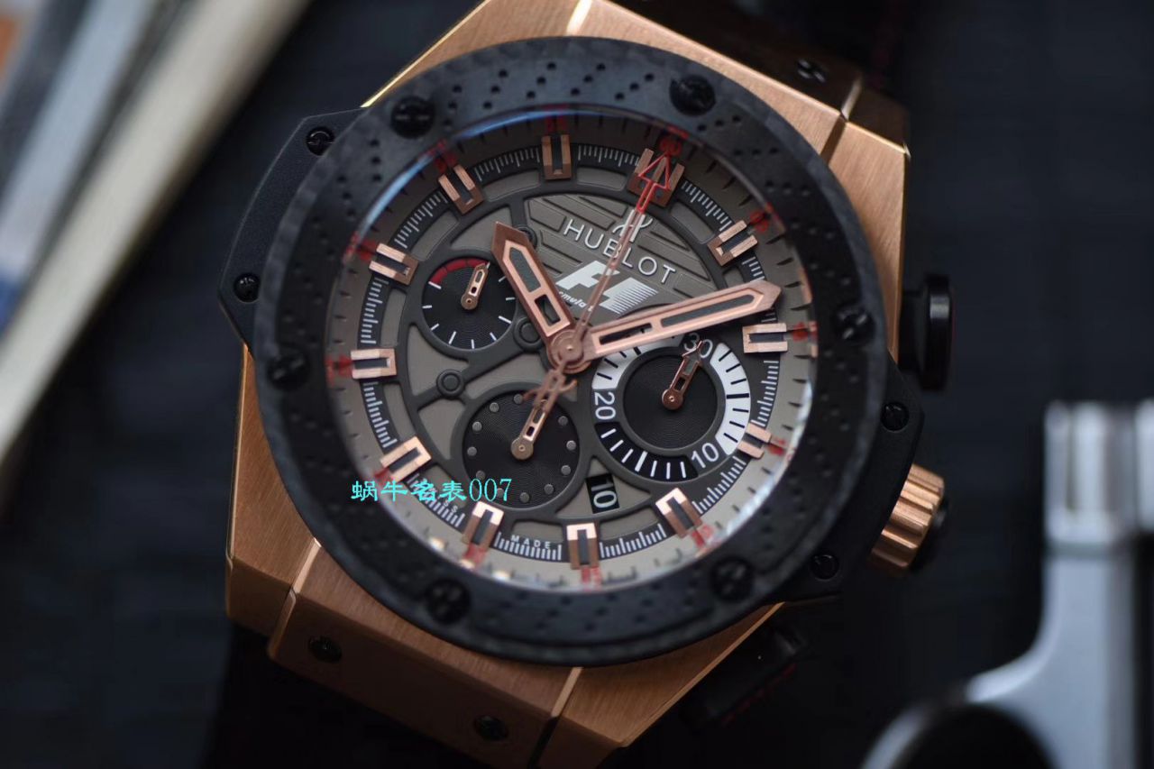 视频评测V6厂宇舶法拉利表Hublot  703.OM.6912.HR.FMC12 King Power Great Britain Limited Edition / YB072V6
