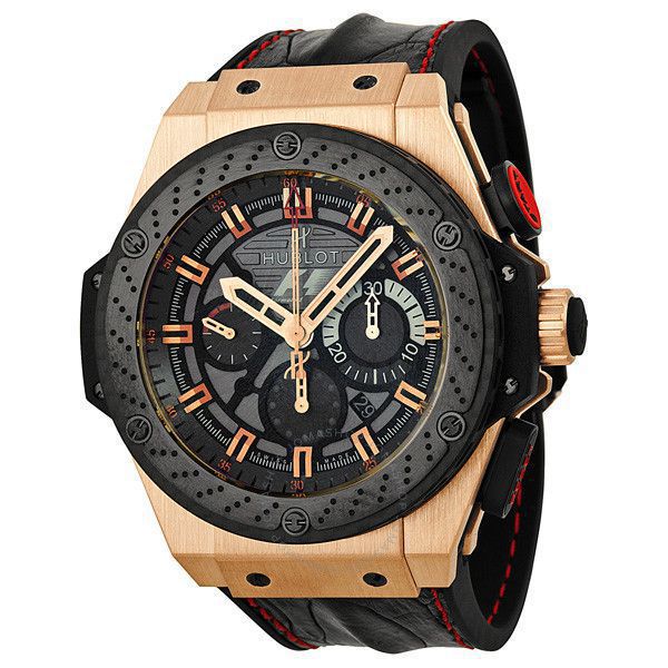 视频评测V6厂宇舶法拉利表Hublot  703.OM.6912.HR.FMC12 King Power Great Britain Limited Edition / YB072V6