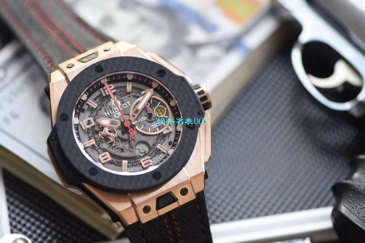 V6厂王金降临宇舶法拉利Hublot  Ferrari Titanium F7系列401.OQ.0123.VR腕表 / YUB078V6