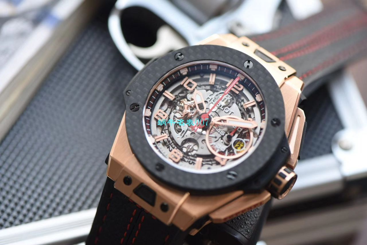 V6厂王金降临宇舶法拉利Hublot  Ferrari Titanium F7系列401.OQ.0123.VR腕表 / YUB078V6