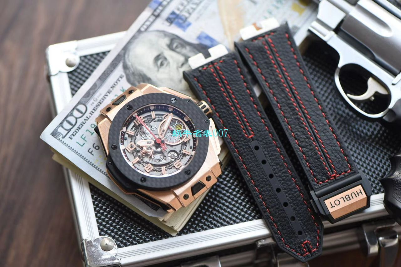 V6厂王金降临宇舶法拉利Hublot  Ferrari Titanium F7系列401.OQ.0123.VR腕表 / YUB078V6