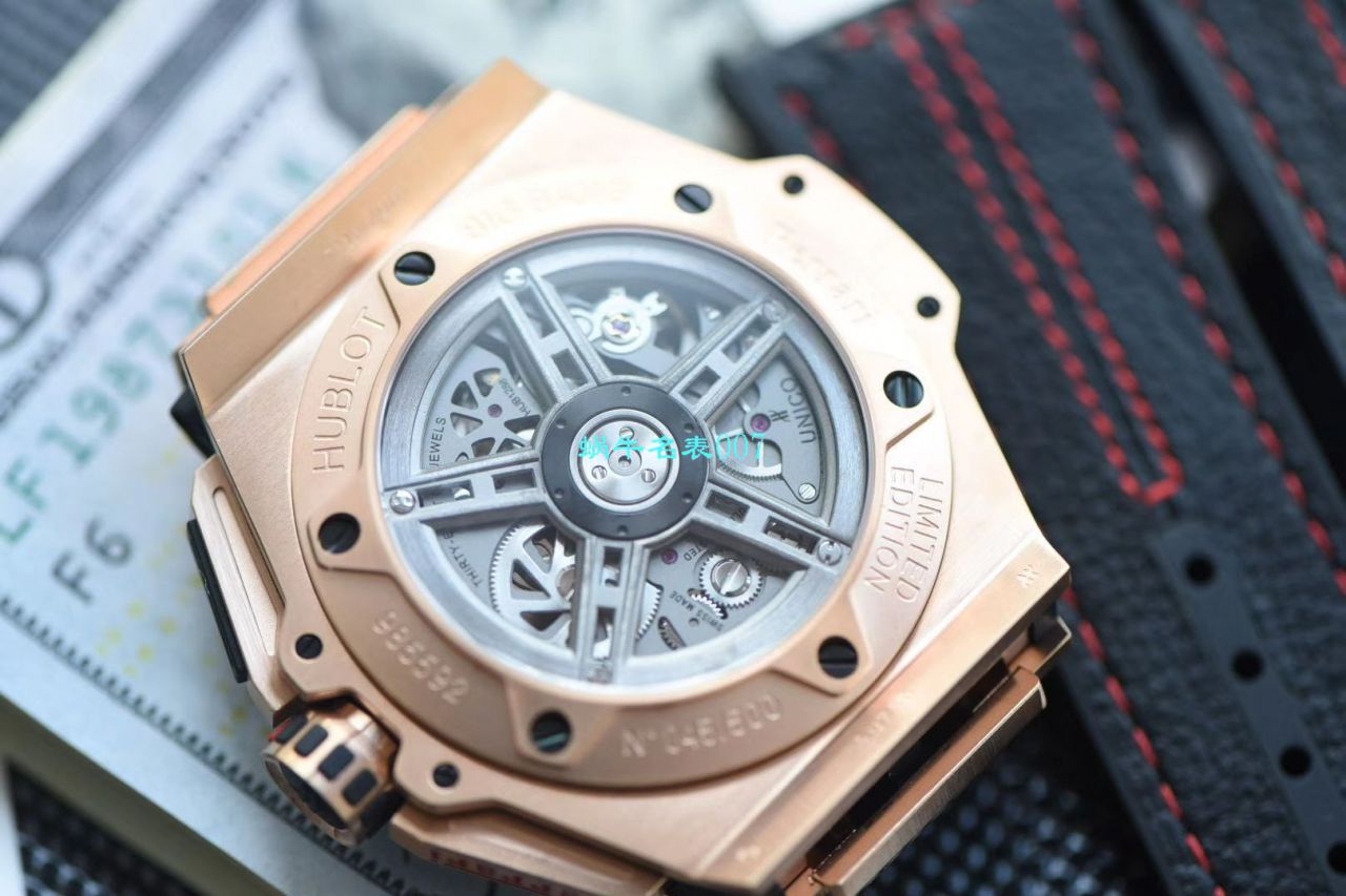 V6厂王金降临宇舶法拉利Hublot  Ferrari Titanium F7系列401.OQ.0123.VR腕表 / YUB078V6