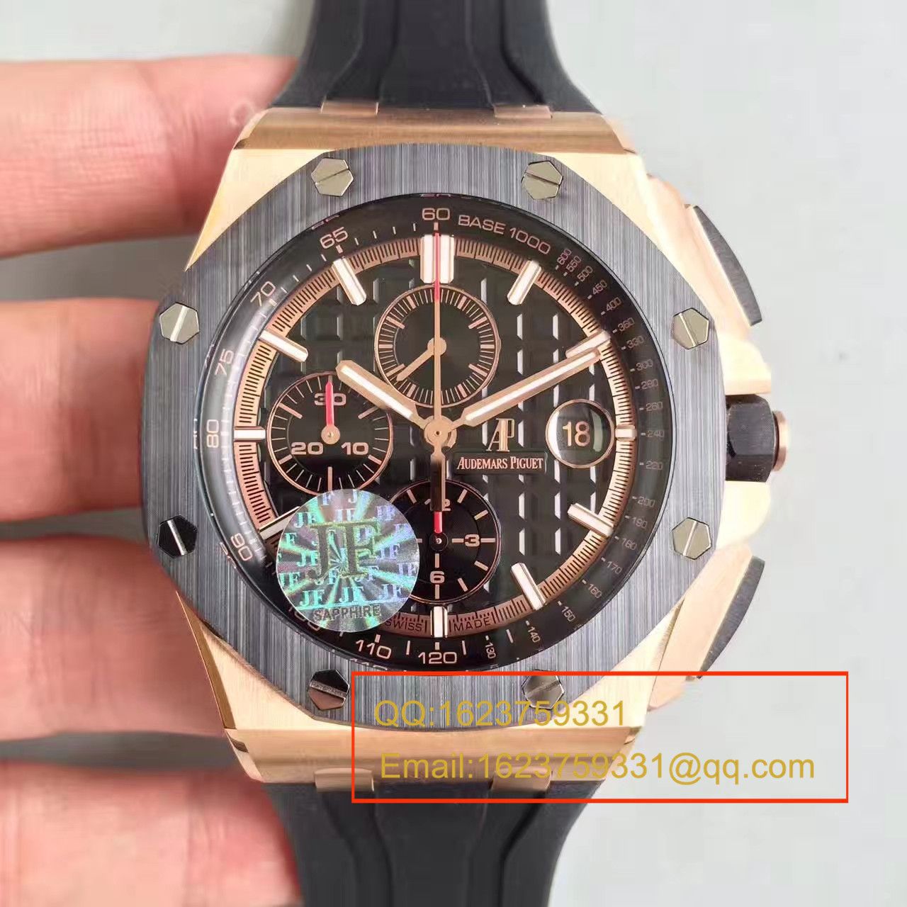 视频评测JF厂官网爱彼皇家橡树离岸型系列26405CE.OO.A002CA.02腕表 / AP125JF