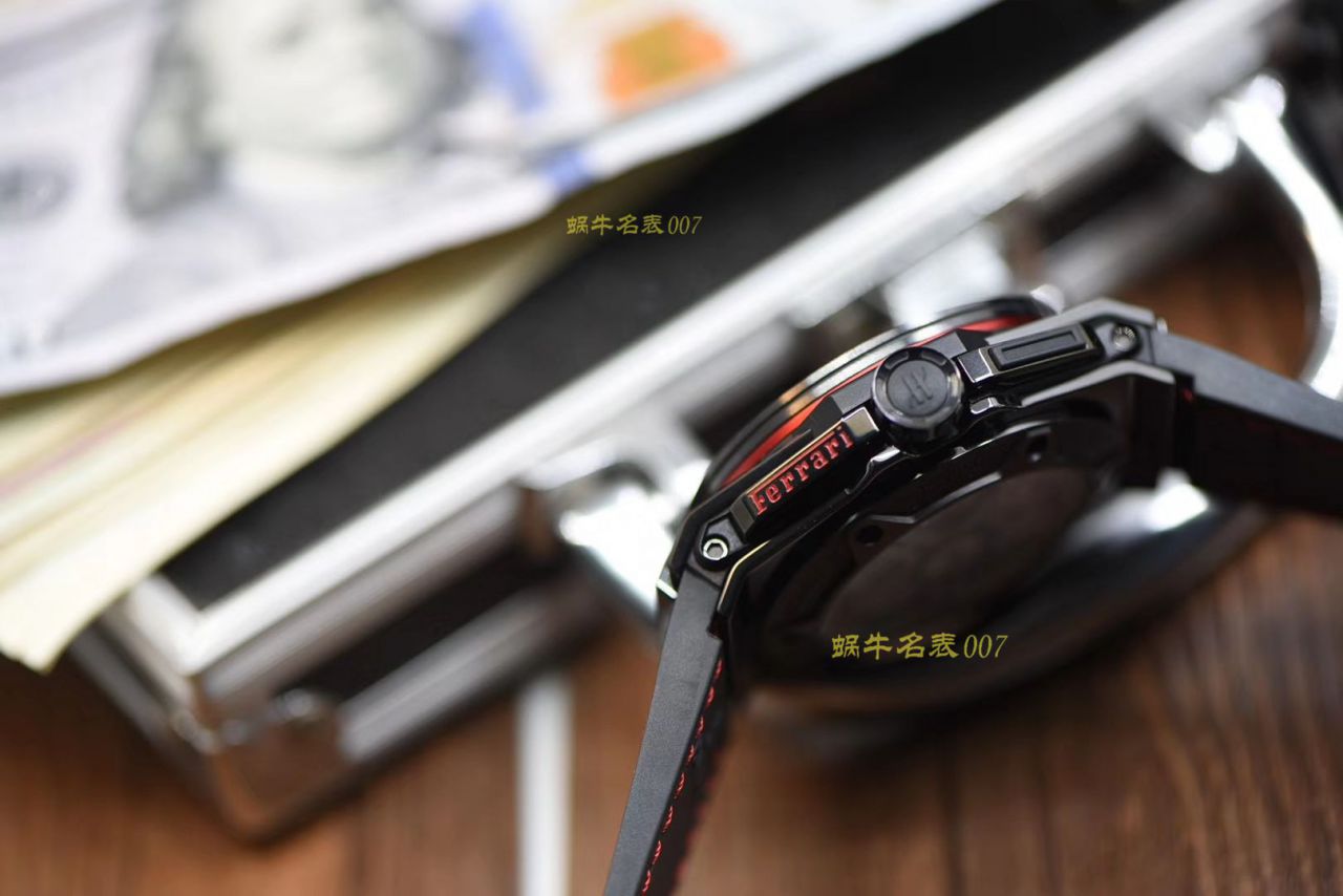 视频讲解V6厂宇舶法拉利Hublot  Ferrari Ceramic F11系列401.CX.0123.VR腕表 / YB062V6