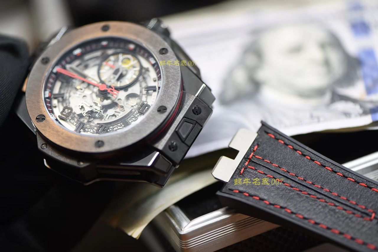 视频讲解V6厂宇舶法拉利Hublot  Ferrari Ceramic F11系列401.CX.0123.VR腕表 / YB062V6