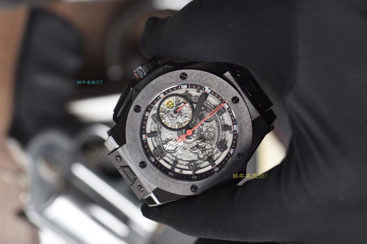 视频讲解V6厂宇舶法拉利Hublot  Ferrari Ceramic F11系列401.CX.0123.VR腕表 / YB062V6