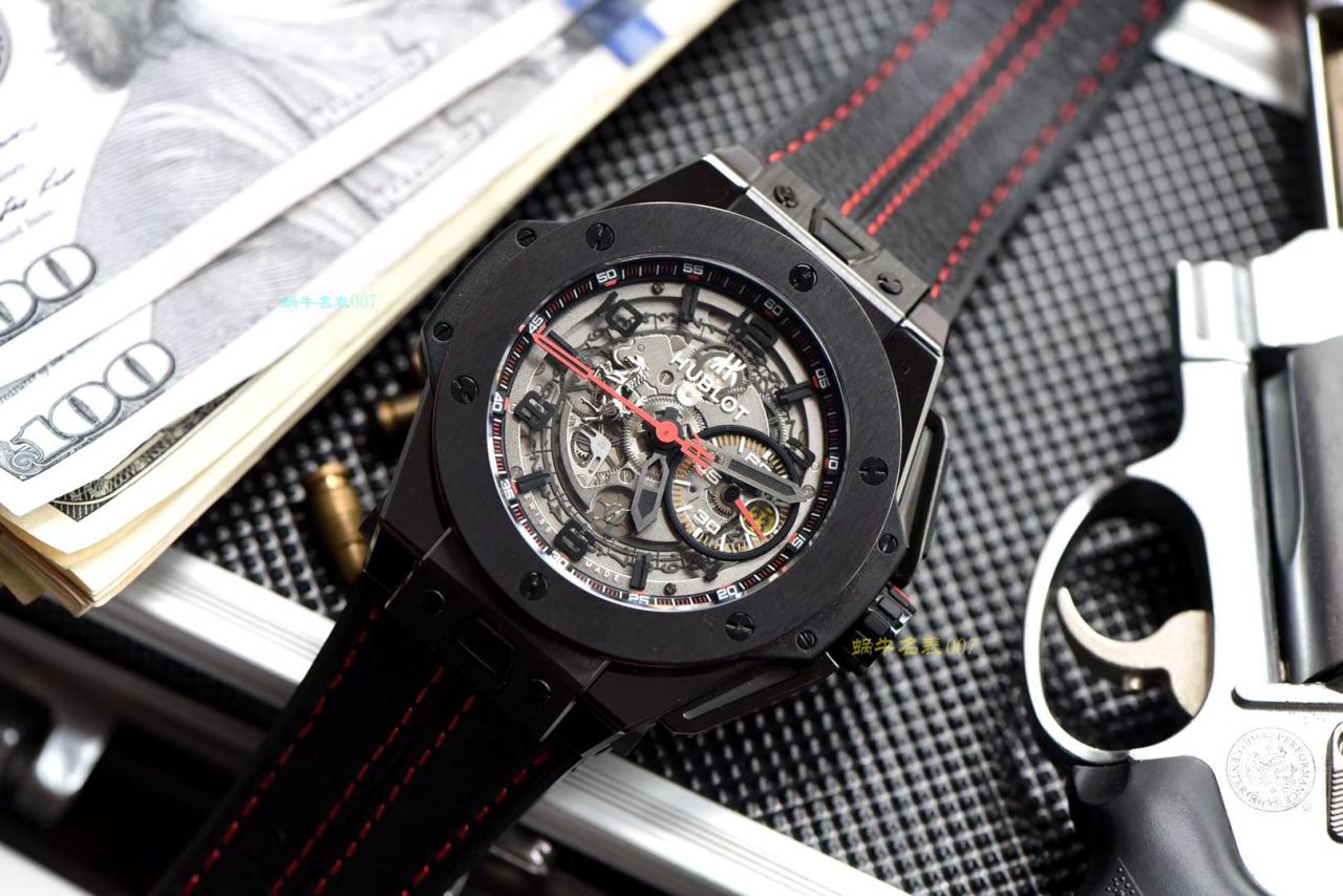 视频讲解V6厂宇舶法拉利Hublot  Ferrari Ceramic F11系列401.CX.0123.VR腕表 / YB062V6