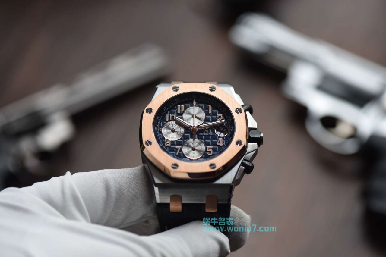 视频讲解JF厂爱彼哪个厂的比较好Audemars Piguet爱彼皇家橡树离岸型系列26471SR.OO.D101CR.01腕表 / AP151JF