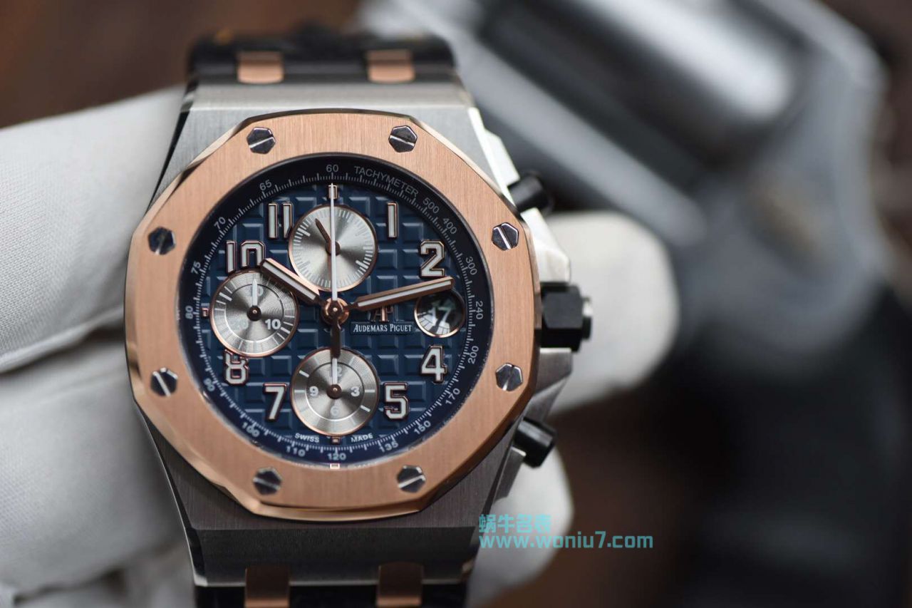 视频讲解JF厂爱彼哪个厂的比较好Audemars Piguet爱彼皇家橡树离岸型系列26471SR.OO.D101CR.01腕表 / AP151JF